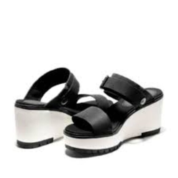 Timberland Koralyn Wedge Sandals convertible to Slides Sz 40 NWoB - Picture 4 of 4